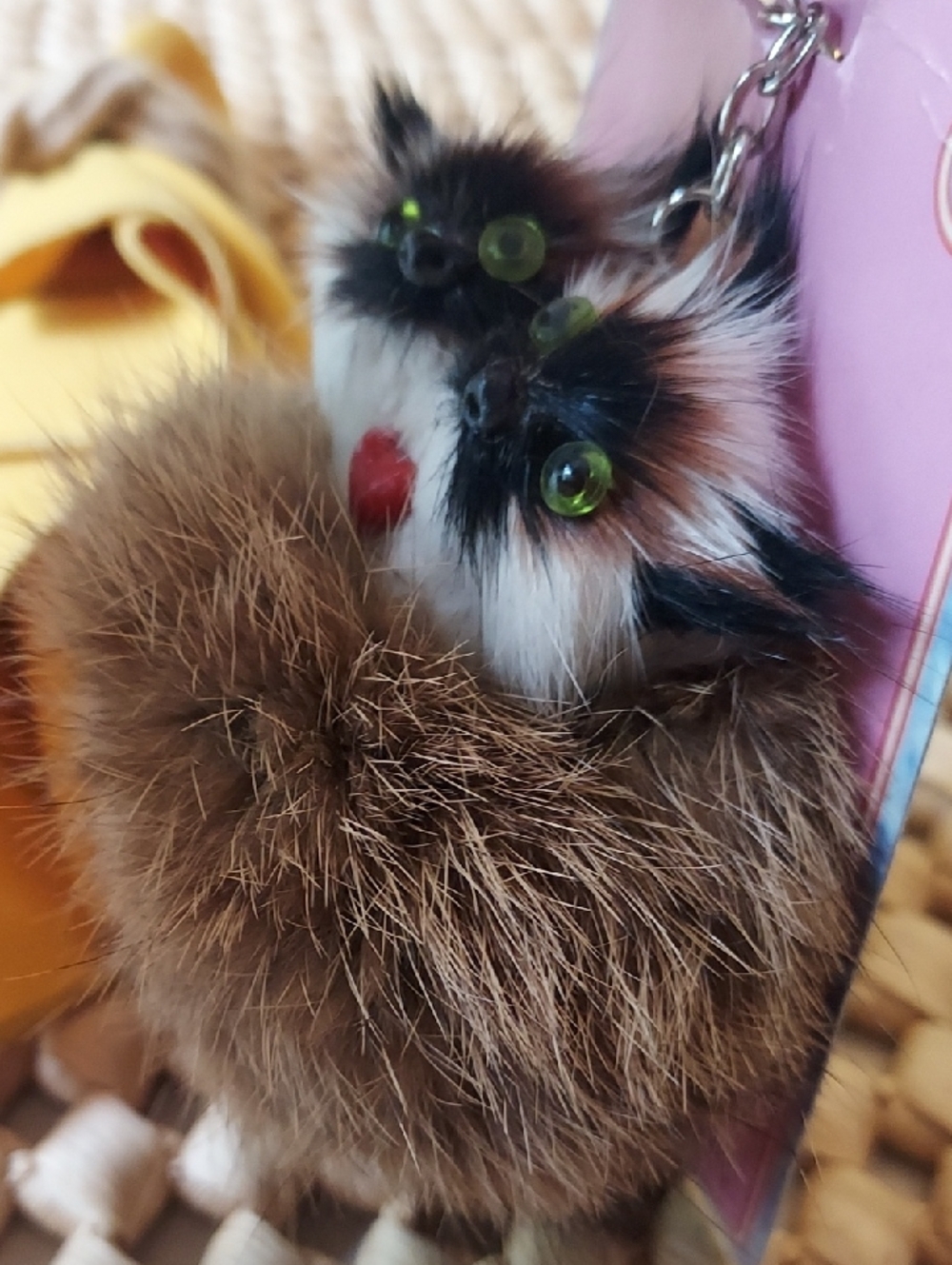 Novelty Inc. Fur Key Chain - Picture 5 of 8